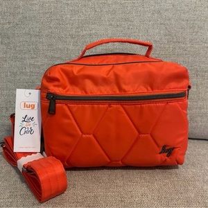 ON SALE- Lug Bebop Crossbody Bag- PAPAYA NWT